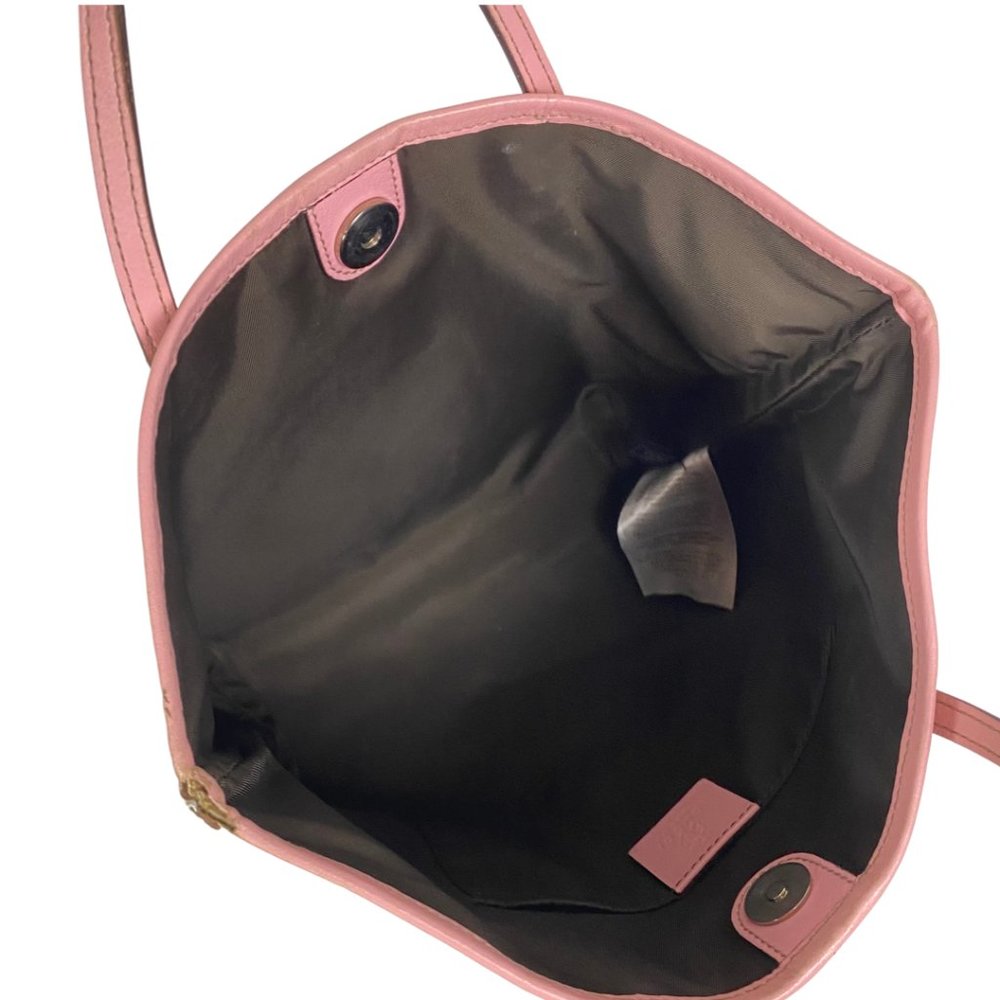 GUCCI Girls Zoo Bird GG Canvas Mini Tote Handbag - Picture 4 of 16